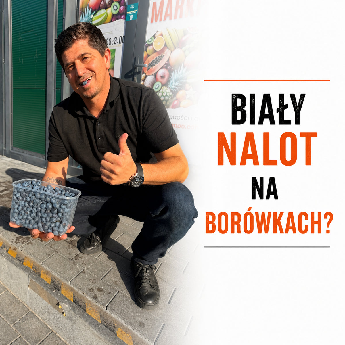 Biały nalot na borówkach – co oznacza i czy trzeba go zmywać?