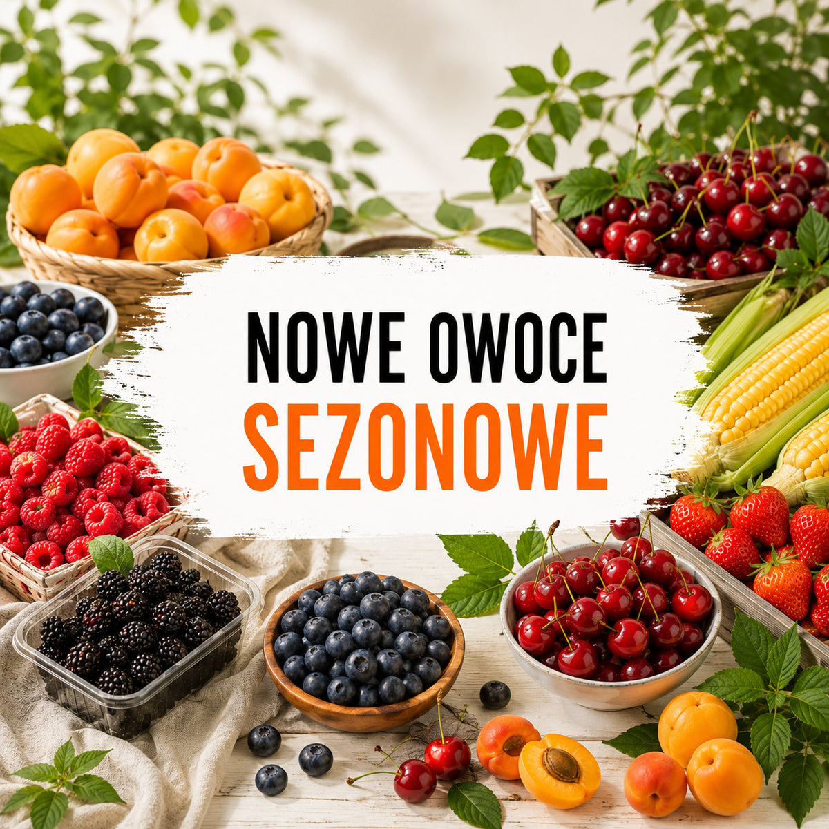 Koniec sezonu na truskawki. Jakie polskie owoce pojawią się w lipcu?