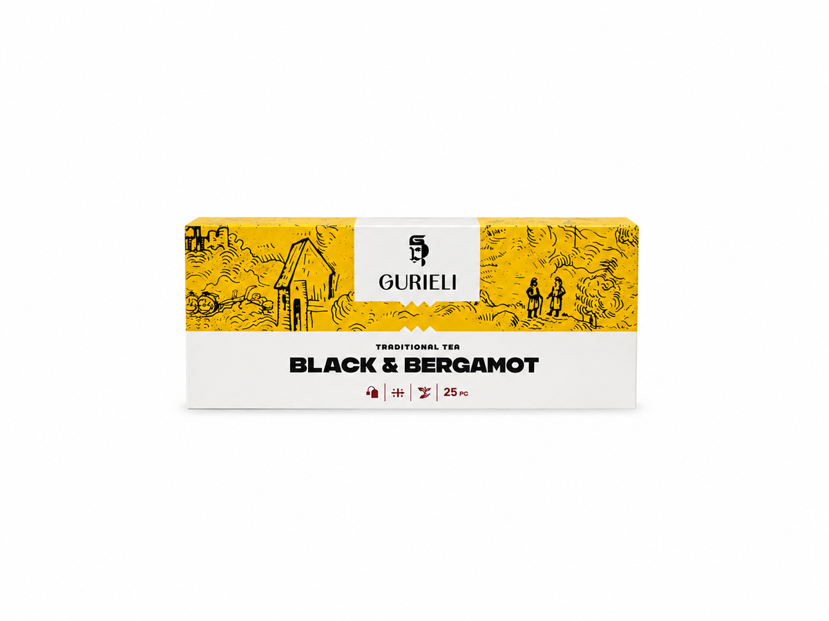 Gurieli Black & Bergamot – Czarna Herbata z Bergamotką