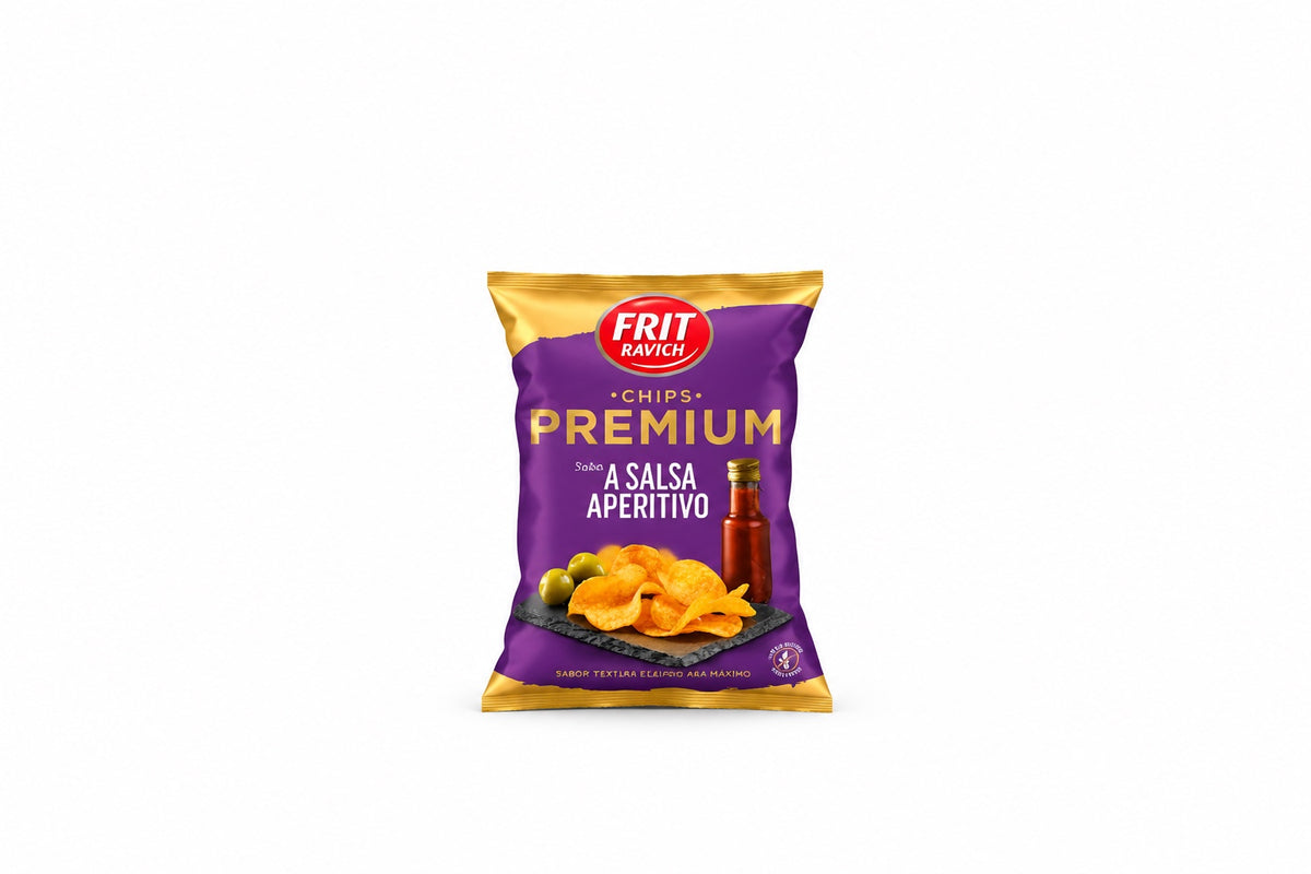 Chipsy Frit Ravich Premium Salsa Aperitivo – opakowanie na białym tle