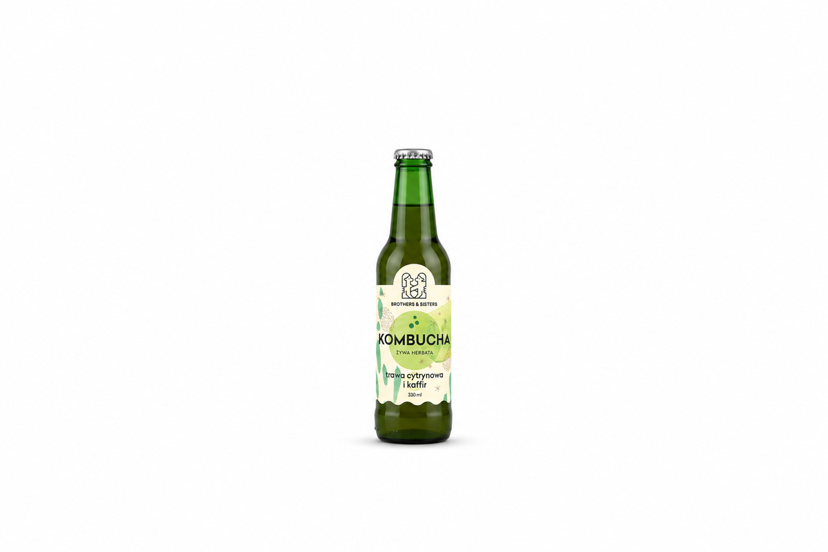 Kombucha Trawa Cytrynowa i Kaffir