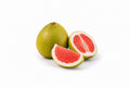 Pomelo Czerwone – świeży owoc cytrusowy z Chin i różowo-czerwony miąższ